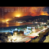 photograph of malibu fire of '93