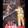photograph of ariel ladder rescue