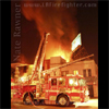 photograph of L.A. City truck 27 in action