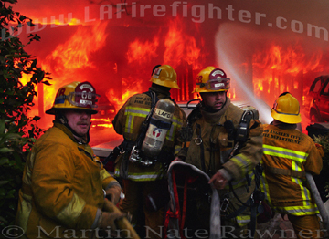Garages Ablaze